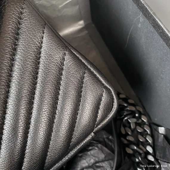 Tony Luxuries leather shoulder bag-24*17*6.5cm YSL Medium 0814